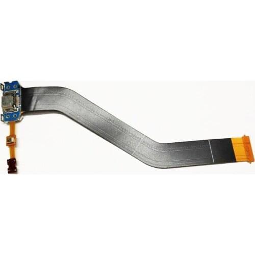 10pcs/lot Micro Dock Connector Board USB Charging Port Flex Cable Repair Part For Samsung Galaxy Tab 4 10.1 T530 T535
