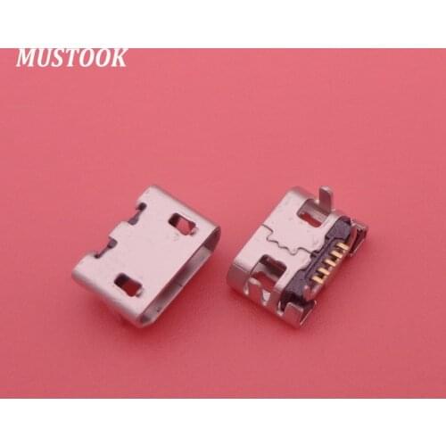 1000pcs/lot micro 5pin usb connector charging port for ASUS Memo Pad 7 ME170C for Lenovo IdeaTab A2109A DC Charging Socket Port