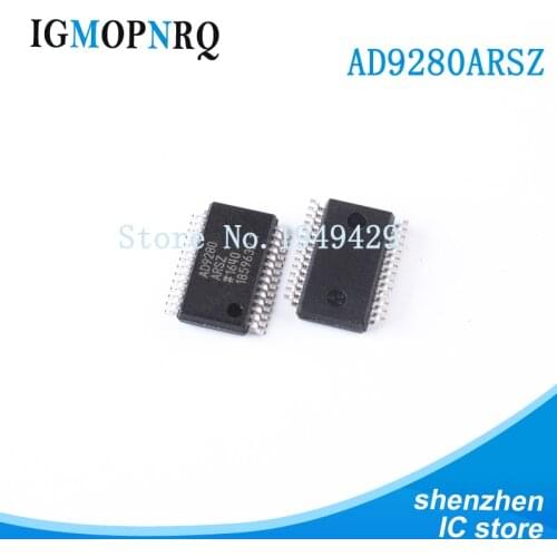 2PCS AD9280ARSZ SSOP28 AD9280 AD9280ARS to digital converter - ADC 8B Complete 32 MSPS New