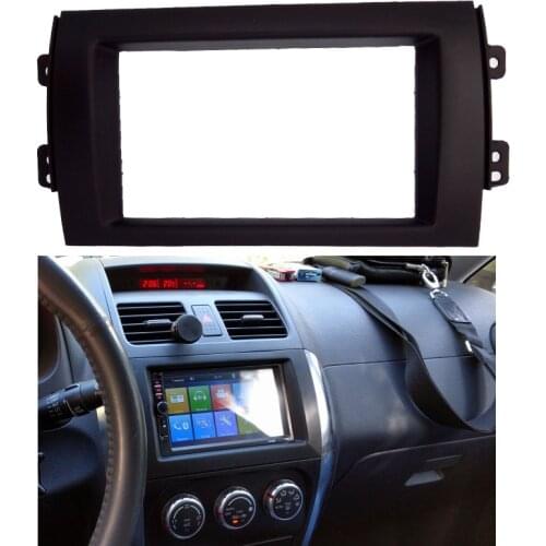 Car 2DIN Refitting Radio Stereo DVD Frame Fascia Dash Panel Installation Kits fit For SUZUKI SX4 (07~10) Stereo Player Panel