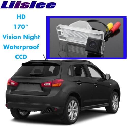 Car Camera For Mitsubishi ASX / RVR / Outlander Sport 2010~2015 High Reverse Rear View Back Up Camera For PAL |CCD + RCA