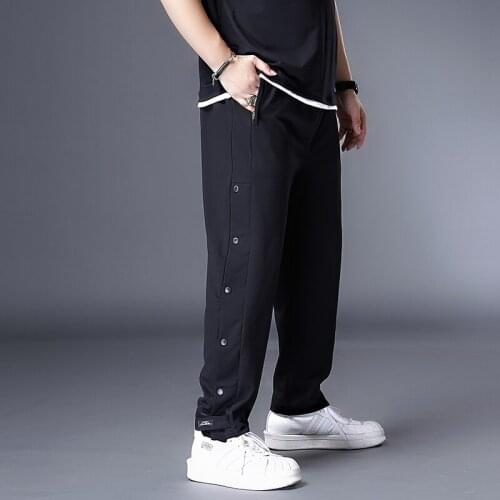 Plus 7XL 6XL 5XL XXXXL Men Autumn Summer Sports Running Pants Pockets Training Elastic Waist Jogging Casual Trousers