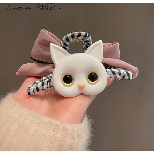 New Handmade Owl Cat Hair Claws Cartoon Cosplay Children Animals Barrette Headdress Toy Owl Cute Cat Hair Crabs Girls Hairpins