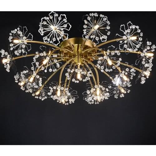 Crystal Chandelier Indoor Lighting Ceiling Lusters Cristal For Living Room Bedroom Kitchen Fixture Lights