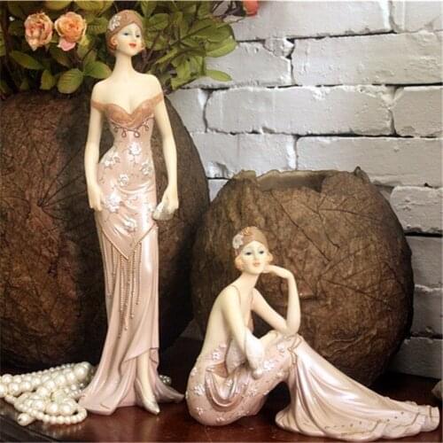 NEW EUROPEAN LADIES BEAUTY ORNAMENTS HOME ACCESSORIES LIVING ROOM WINE CABINET CREATIVE CHARACTERS WEDDING GIFTS R2193
