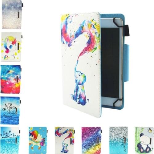 PU Case for DEXP Ursus B11 L210 K11 P410 E110 VA110 VA210 N110 P110 P210 A310 GX210 TS210 3G 10.1" Inch Tablet Universal Cover