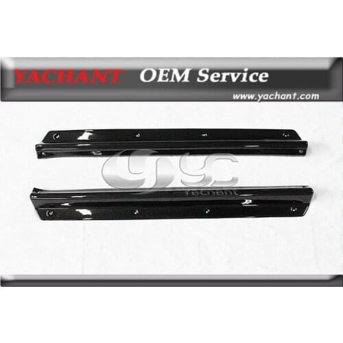 Carbon Fiber Door Sill Step Panel Fit For Mazda RX7 FC3S