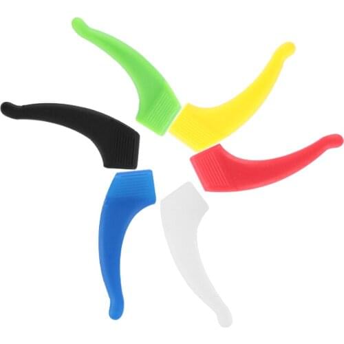 1 pair silicone glasses sunglasses non-slip ear hook frame glasses outdoor sports non-slip comfortable glasses accessories tool