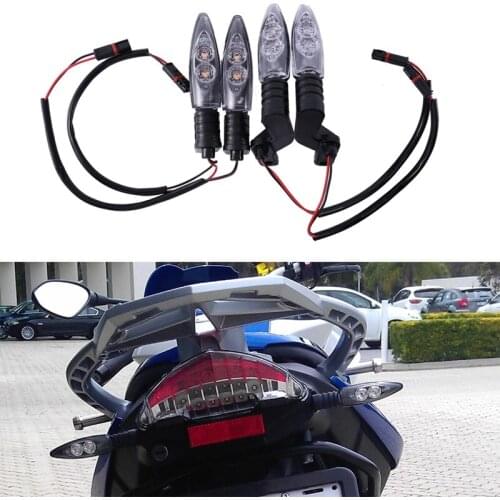 Motorcycle Front Rear LED Turn Signal Light Smoke Lens Side Indicator for BMW S1000R S1000RR S1000XR R1200GS R1200RS