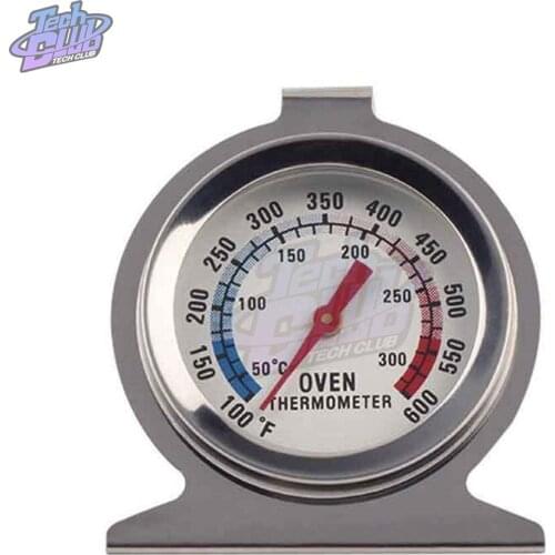 1pc Dial Oven Thermometer House Food Meat Temperature Stand Up Stainless Steel Gauge Gage Kitchen Tools Cooker Baking Supplies