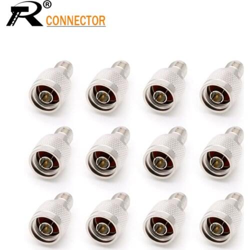 TNC Female Jack to N Male Plug Adapter RF Coaxial straight connector 12/50/100pcs