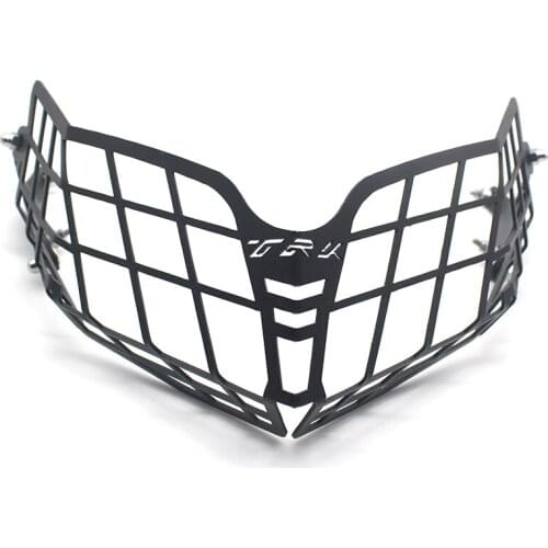 ACZ For Benelli TRK502 TRK 502 Headlight Guard Protector Cover Grille Black Motorcycle Accessories Motor Parts 1set