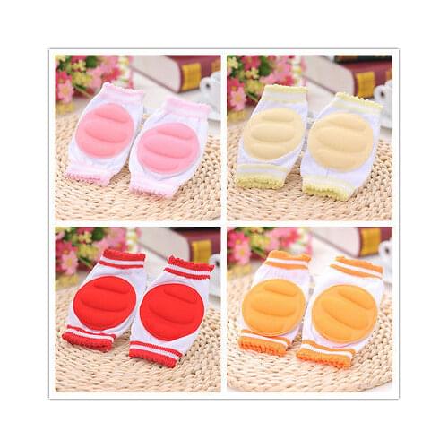 Safety Baby Corner Guards Crawling Protect Elbow Cushion Infants Kids Toddlers Cute Baby Knee Pads 5 Colors