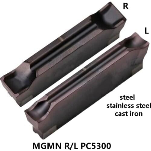 Carbide Slotting Inserts MGMN MGMN200 MGMN300 MGMN400 MGMN500 02 04 R L Grooving Lathe Cutter Tools CNC Turning Original