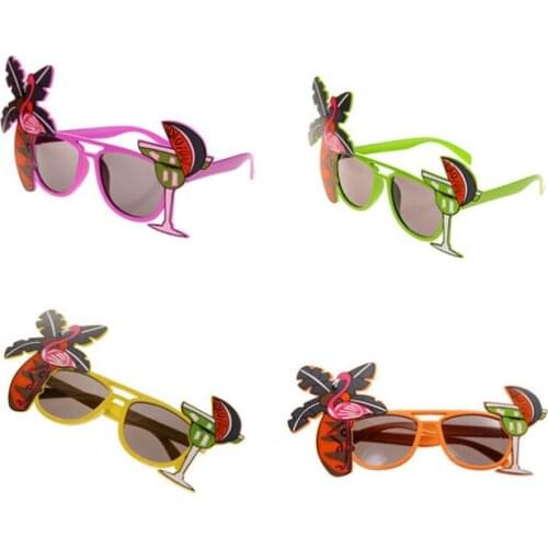 100pcs Beach Party Novelty Sunglasses Party Decoration Hawaiian Funny Glasses Eyewear Hen Party Supplies