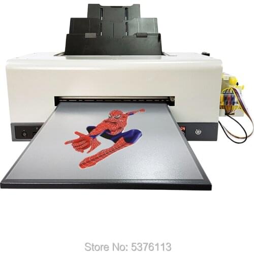2020 new technology DTF Film Printer t shirt polo jersey shirt direct printing machine a3 size dtg logo textile printer