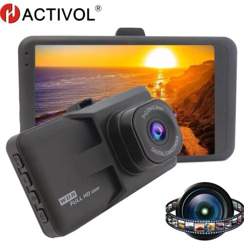 Full HD 1080P Car DVR Camera 140 Degree Dashcam Video Registrars for Cars Night Vision Dash Cam Rear view Camera Video Recorder