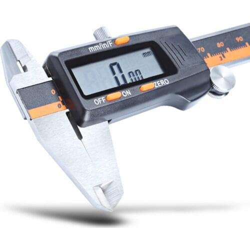 New Digital Caliper 0-150mm Vernier Calipers Hardened Stainless Steel Micrometer Electronic Vernier Caliper Measuring Tool