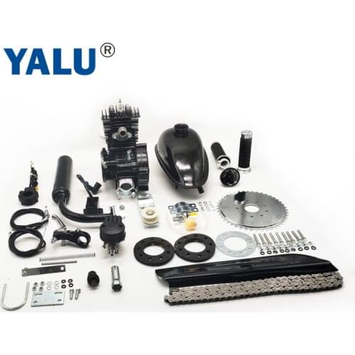 80cc 2 & 4 Stroke Bicycle Motorcycle Stroke Gas Engine Kit For DIY Electric Bicycle Mountain Bike Engine Set Bike Gas Motor Kit