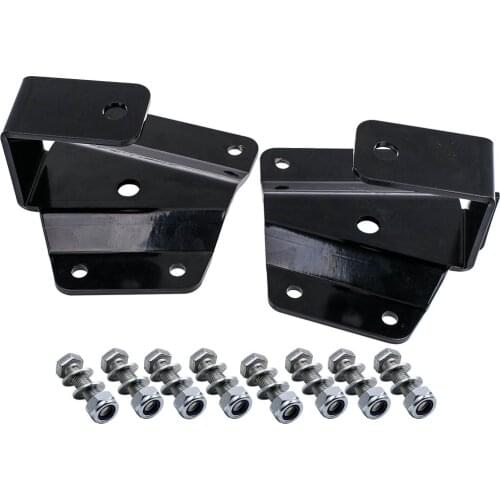 Lowering Kit 2" Rear Axle Drop Hangers For Chevrolet Chevy GMC 1500 Series 1999 2000 2001 2002 2003 2004 2005 2006 Pickup Truck