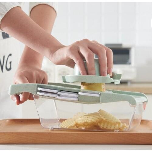 9-piece multi-function chopping device home grater kitchen chopping artifact slicer