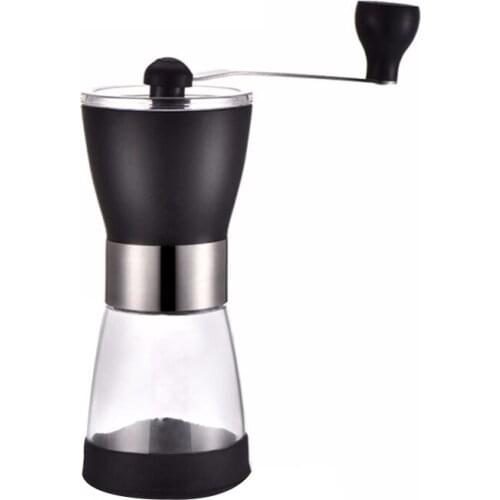 Stainless Steel Manual Coffee Maker Grinder Portable Bean Mill Non-slip Gadgets for Household Kitchen Coffee Making