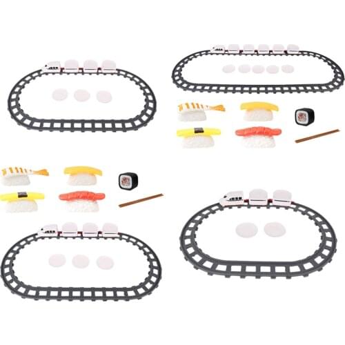 Train sushi Toy Children Electric Train Toy Railway Track Children Train Toy