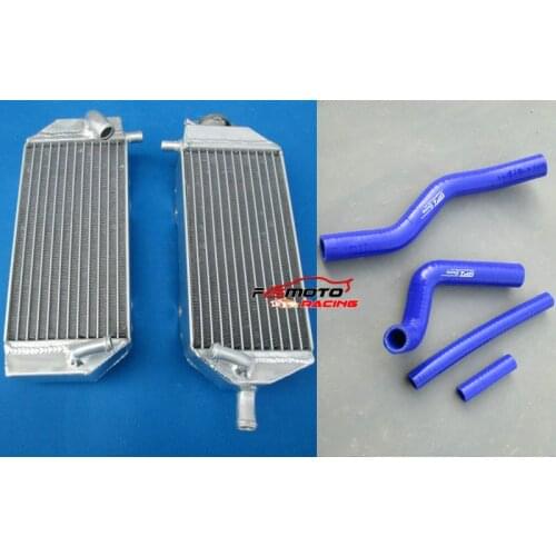 All Aluminum Racing Radiator & Silicone Hose For Fit Suzuki RM125 2001-2008 2007 2006 2005 2004 2003 2002