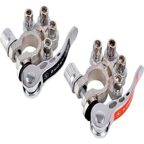 2pcs Quick Disconnect Car Battery Main Cable Post Terminal Shut-off Connectors For 12v 6v 24v Boat Race Car Utv Tractor Truck