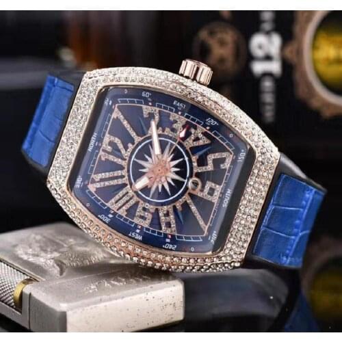 AAAA Luxury Skull sport Watches diamond Quartz Watches Fashion dial inlaid drill womens Quartz Watches Business orologio