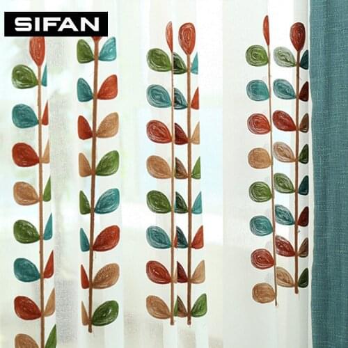 SIFAN Tulle On The Windows