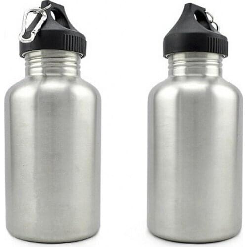 2L Outdoor Sports Stainless Steel Sports Water Bottle Large Capacity Drink Cup Water Bottle Gym Cycling Hiking Bottle Drinkware