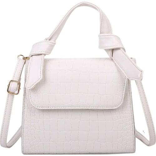 Yesetn Bag 04122021 Ladies small bag portable alligator Single Shoulder Bag Fashion versatile small square bag