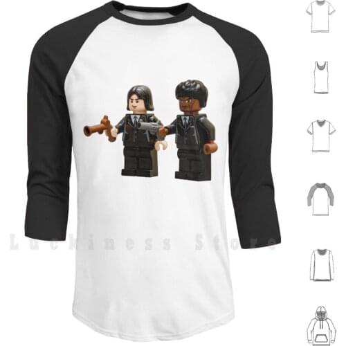 Pulped Friction Hoodies Long Sleeve Burger Ezekiel Fiction Funny Jackson Jules Pulp Tarantino