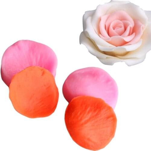 Facemile Flower Petals Silicone Mold Fondant Chocolate Molds Baking Cookie Moulds Soap Decorating Molds