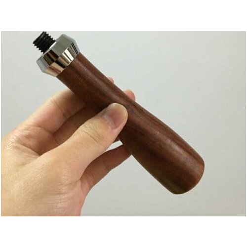 High-end solid wood coffee machine modified bottomless handle