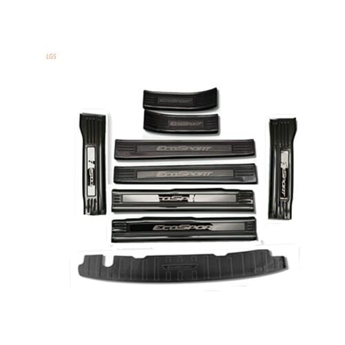 For Ford Ecosport 2013-2018 High-quality stainless steel Threshold bar Trunk guard threshold Shield Anti-scratch Car styling