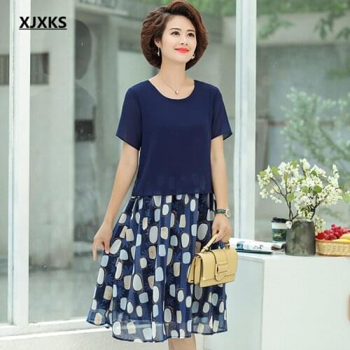 Летние платья больших размеров XJXKS China At AliExpress