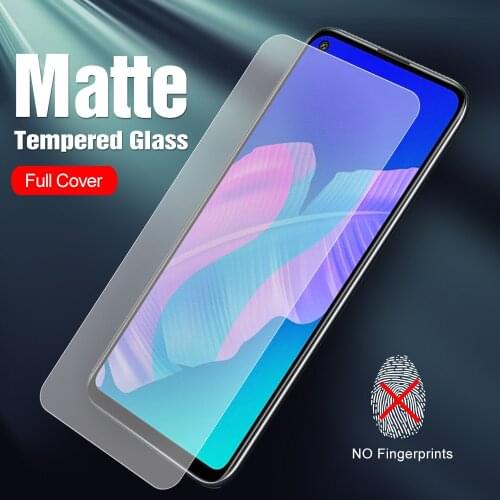 Safety Frost Glass For Huawei P40 Lite E Matte Glass On P 40 Lite Screen Protector Hauwei P40LITE E Phone Cover Film Tremp Glas