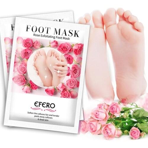 1pair= 2PCS Feet Mask Exfoliating Foot Mask Pedicure Detox Pads Foot Spa Remove Dead Skin Cuticles Remove Foot Care Pedicure