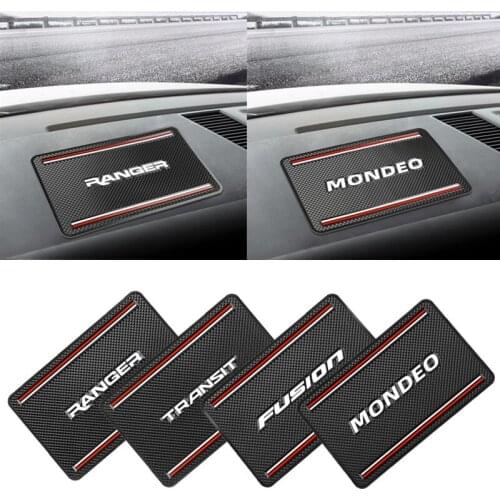 1pcs Car Anti Slip Mat Phone Holder non slip Pad Non-Slip Mat For Ford Focus Mustang Fiesta Transit Mondeo Ranger Fusion