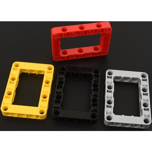 10PCS 64179 High-tech Beam Frame 5 x 7 Open Center Thick Building Blocks Parts MOC DIY Education Build Toys Brick