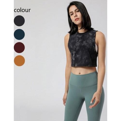 Sleeveless Yoga Vest Sport Singlet Women Athletic Fitness Sport Tank Tops Gym Running Training Yoga Shirts Sportwear -40