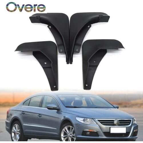 OVERE Car Front Rear Mudguards For Volkswagen VW Passat CC 2009 2010 2011 Accessories Mudflaps Car-styling Fenders 1Set MudFlaps
