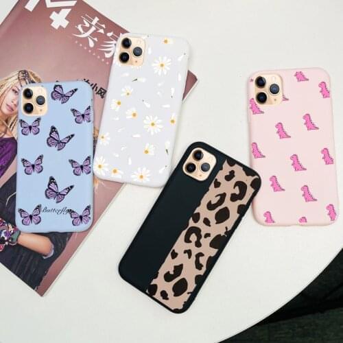 For Xiaomi Mi 11 Lite Pro Mi11 Ultra Case Butterfly Flowers Cartoon Cute Bumper Cover on For Xiaomi 11 Mi 11 11i Mi11 Lite Cases