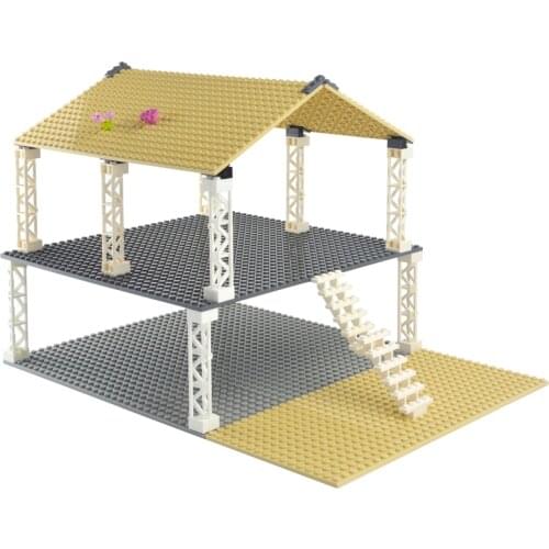Leduo Double-sided Base Plate 32*32 32*16 Dots Classic Small Bricks Baseplates Building Blocks Creative Construction Toys
