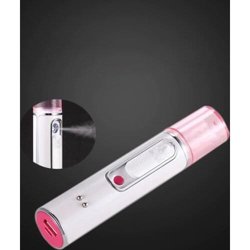 Nano Spray Water Meter Portable Steaming Face Beauty Device Facial Moisturizing Cold Spray Machine Facial Sprayer Instrument