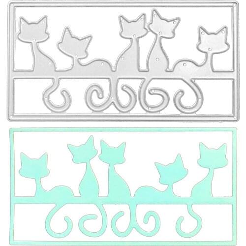 Julyarts Fox Cutting Dies 2021 Scrapbooking Dies Metal Paper Craft Making DIY Embossing Photo Album