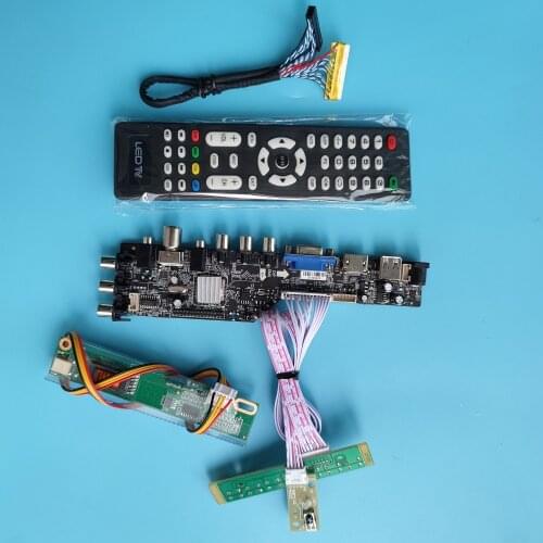 Kit for LP171WP4(TL)(N2) /LP171W01(A4) 1440X900 HDMI LCD USB AV digital 1 CCFL TV Panel VGA 30pin DVB-T DVB-C Controller board