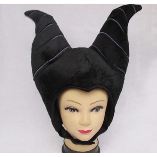 Disney Sleeping Beauty Maleficent Plush Hat Horns Sleeping Beauty Costume